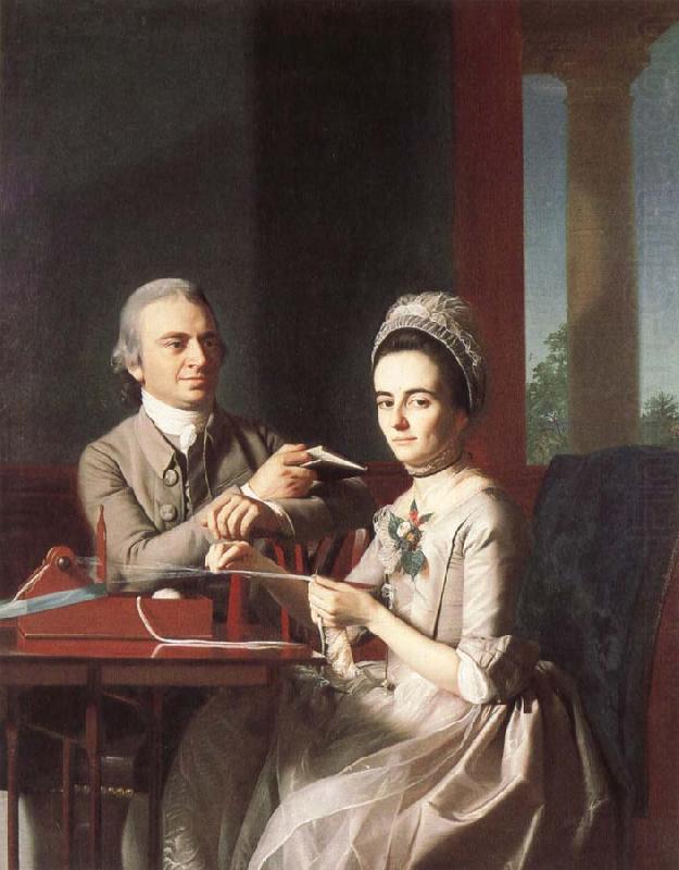 John Singleton Copley Thomas Mifflin and seine Ehefrau china oil painting image